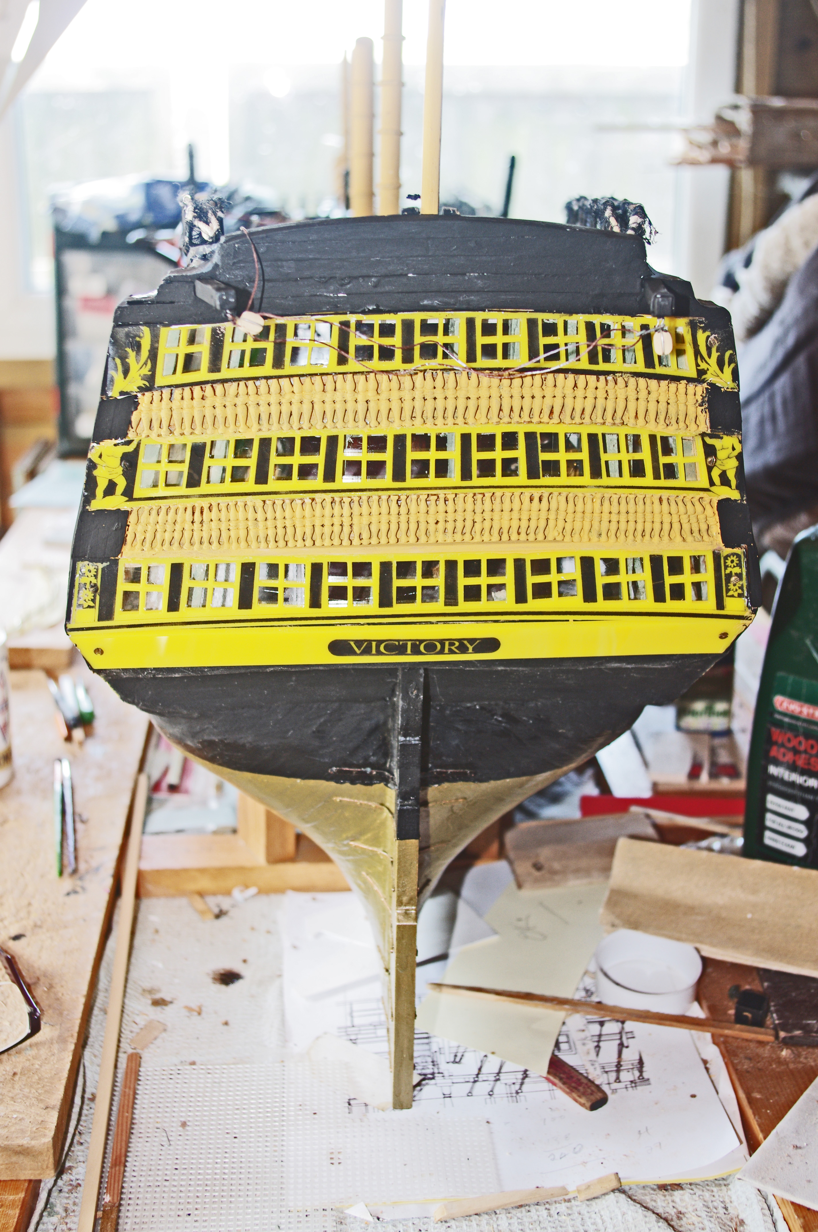 Stern View of |Model